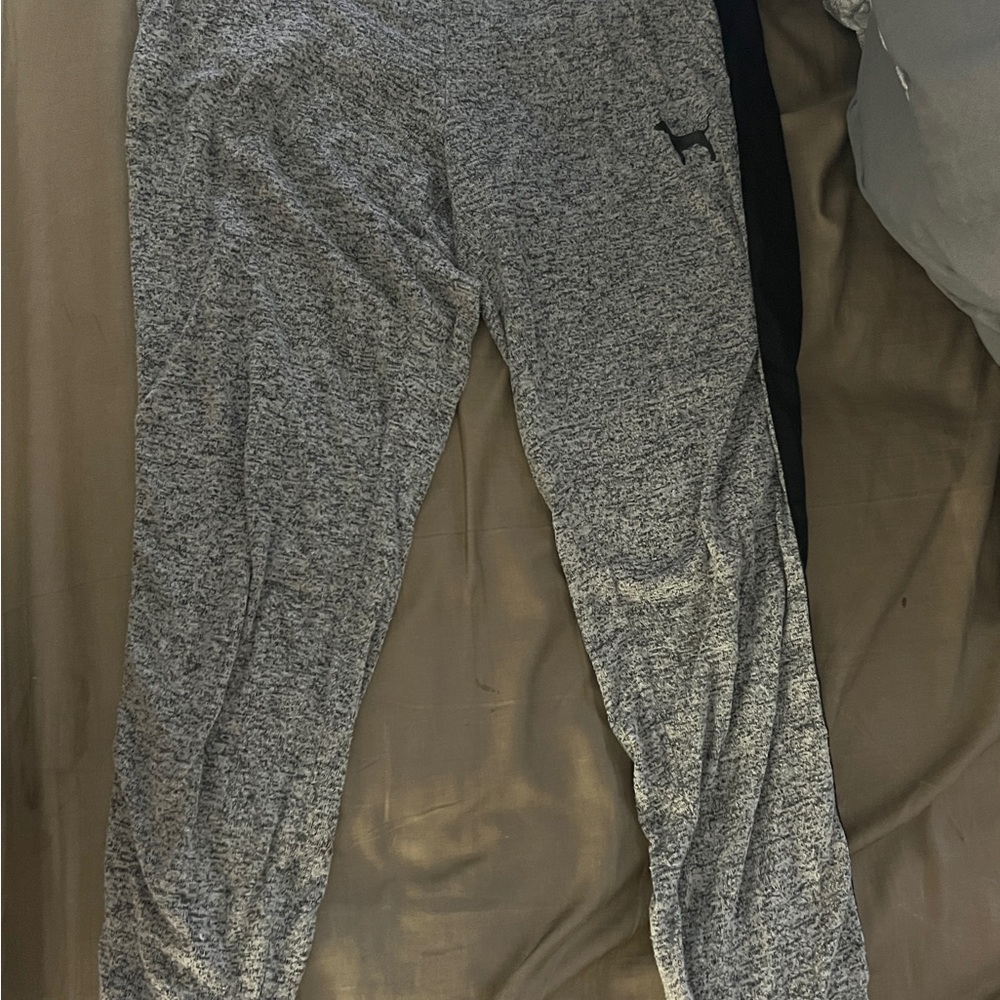 PINK VS Gray Heathered Lounge Pants